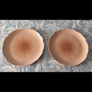 Two Mikasa Amaryllis Dinner Plates